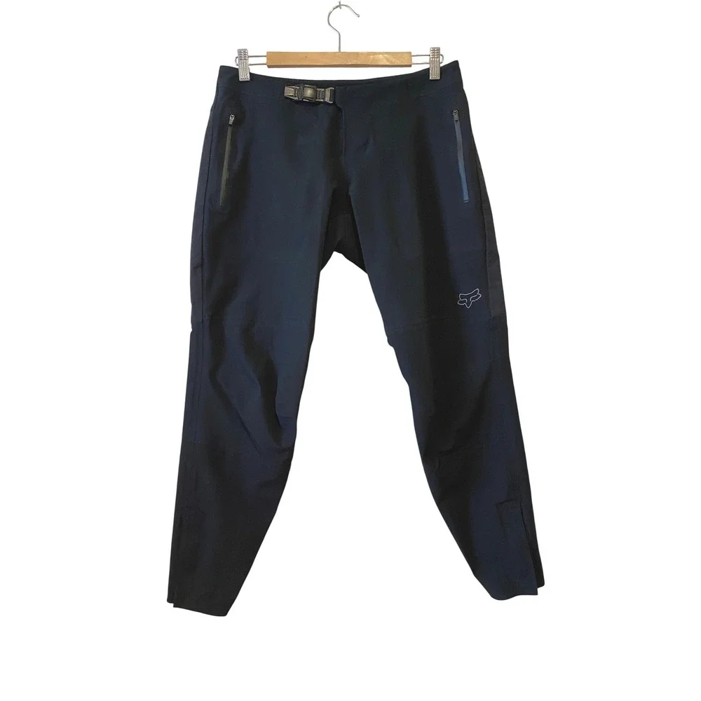 Fox Racing Women's Pants Size M Black Defend MTB Mountain Bike Tapered 29892 - Picture 1 of 15